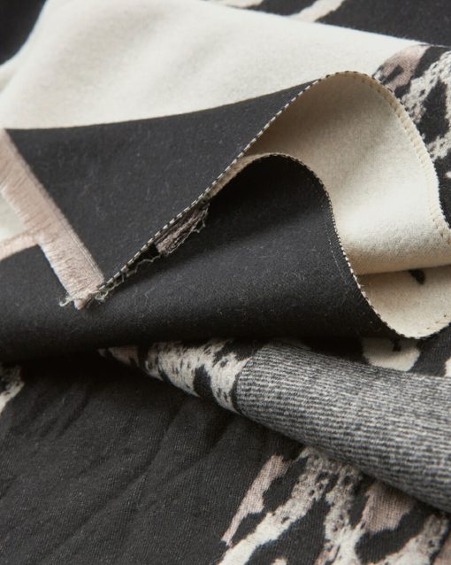 VERDE ΓΥΝΑΙΚΕΙΟ ΚΑΣΚΟΛ 06-0001344 ANIMAL PRINT ΜΑΥΡΟ