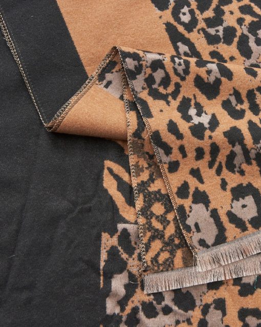 VERDE ΓΥΝΑΙΚΕΙΟ ΚΑΣΚΟΛ 06-0001344 ANIMAL PRINT ΚΑΦΕ