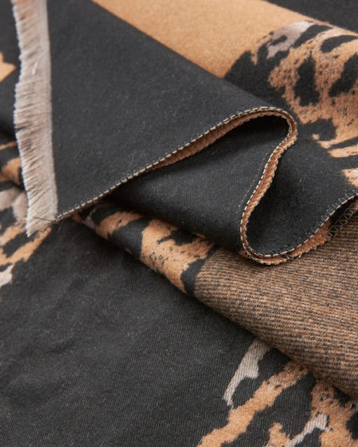 VERDE ΓΥΝΑΙΚΕΙΟ ΚΑΣΚΟΛ 06-0001344 ANIMAL PRINT ΚΑΦΕ