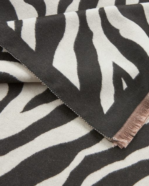 VERDE ΓΥΝΑΙΚΕΙΟ ΚΑΣΚΟΛ 06-0001350 ANIMAL PRINT ΜΑΥΡΟ