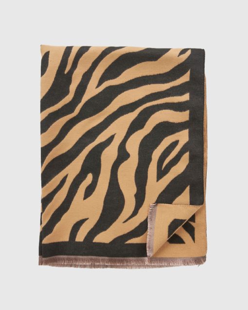 VERDE ΓΥΝΑΙΚΕΙΟ ΚΑΣΚΟΛ 06-0001350 ANIMAL PRINT ΚΑΦΕ