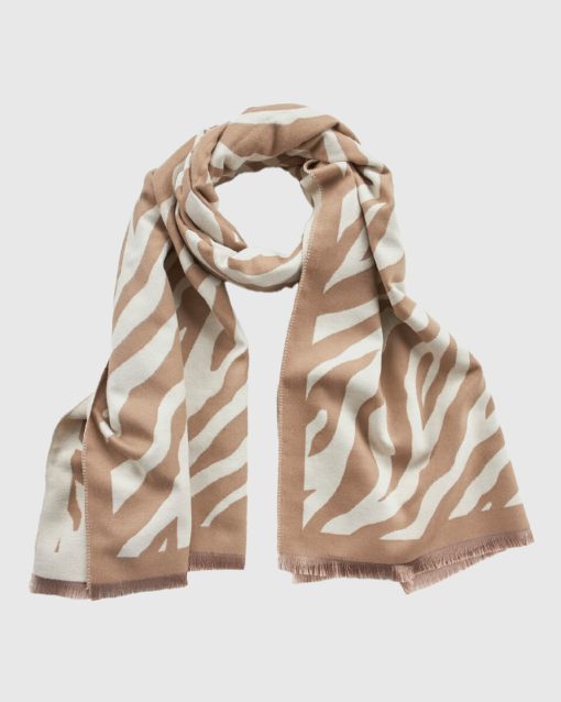 VERDE ΓΥΝΑΙΚΕΙΟ ΚΑΣΚΟΛ 06-0001350 ANIMAL PRINT ΜΠΕΖ