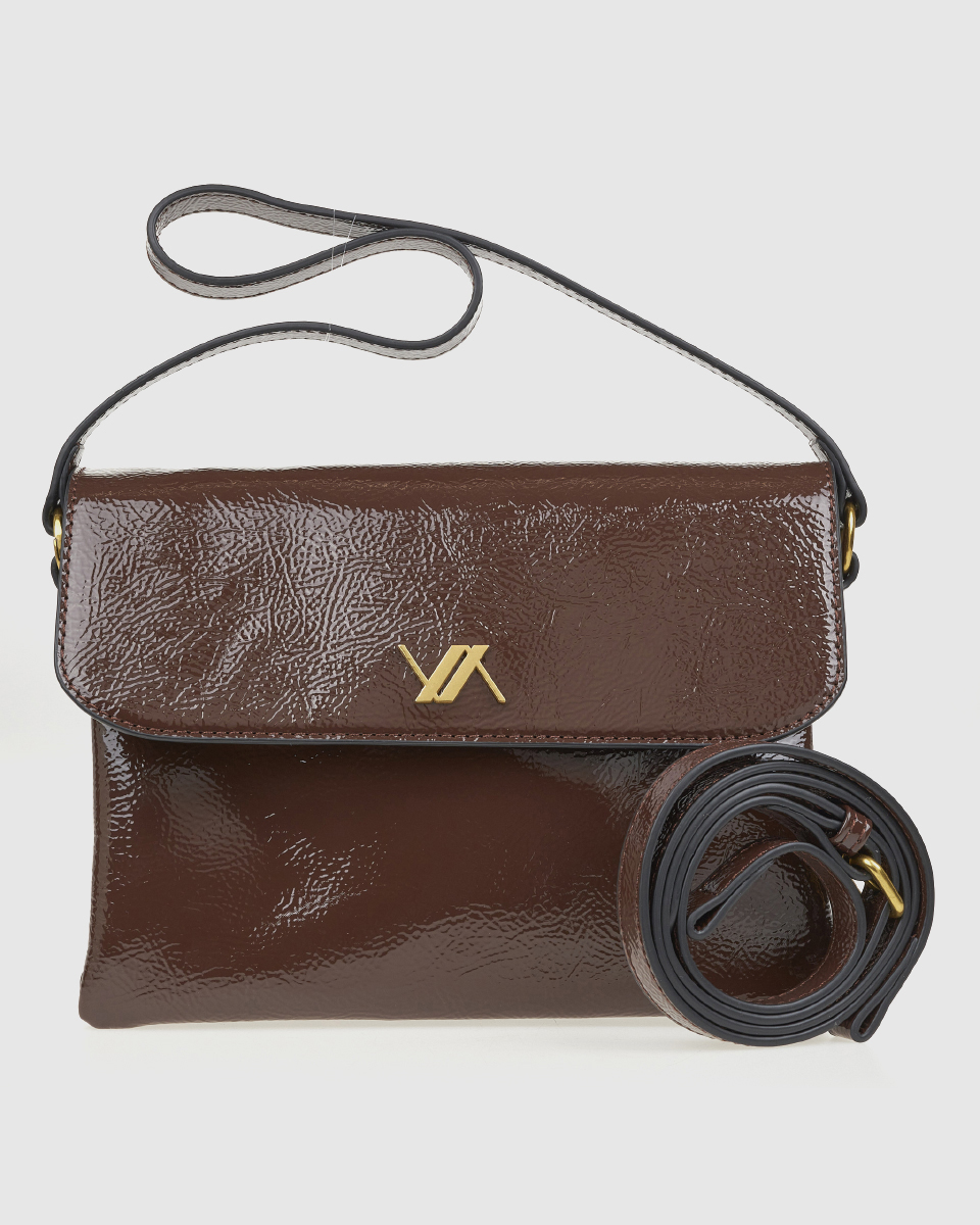 Verde Γυναικεια Τσαντα Ωμου 16-0008173 Καφε