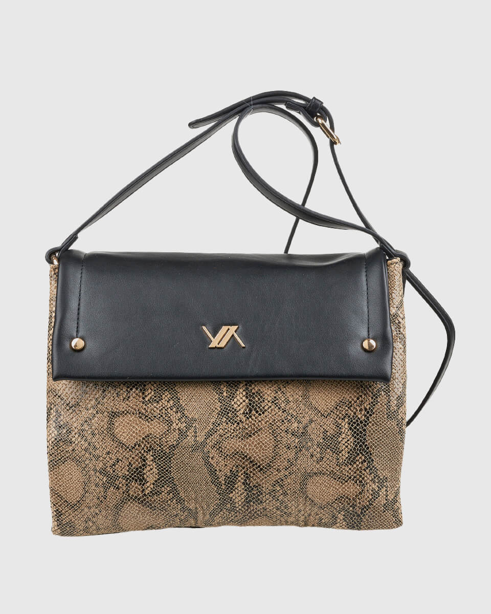 Verde Γυναικεια Τσαντα Χιαστι 16-0008323 Animal Print