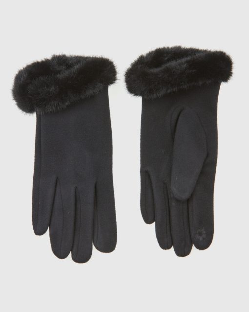 VERDE ΓΥΝΑΙΚΕΙΑ ΓΑΝΤΙΑ 02-0000827 ΜΑΥΡΟ