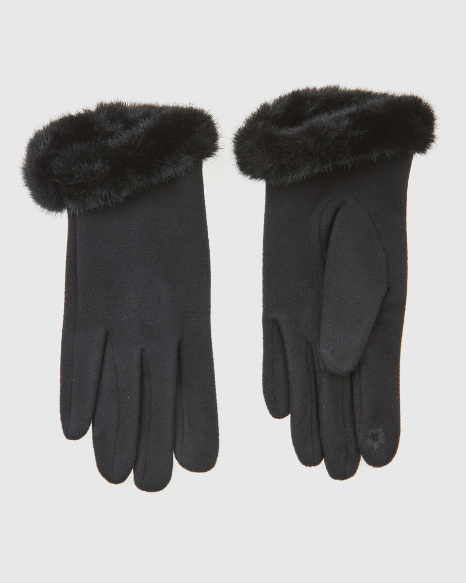 Verde Γυναικεια Γαντια 02-0000827 Μαυρο