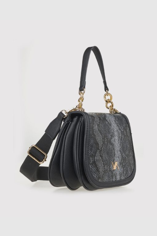 VERDE ΓΥΝΑΙΚΕΙΑ ΤΣΑΝΤΑ ΧΙΑΣΤΙ 16-0008178 ANIMAL PRINT ΜΑΥΡΟ