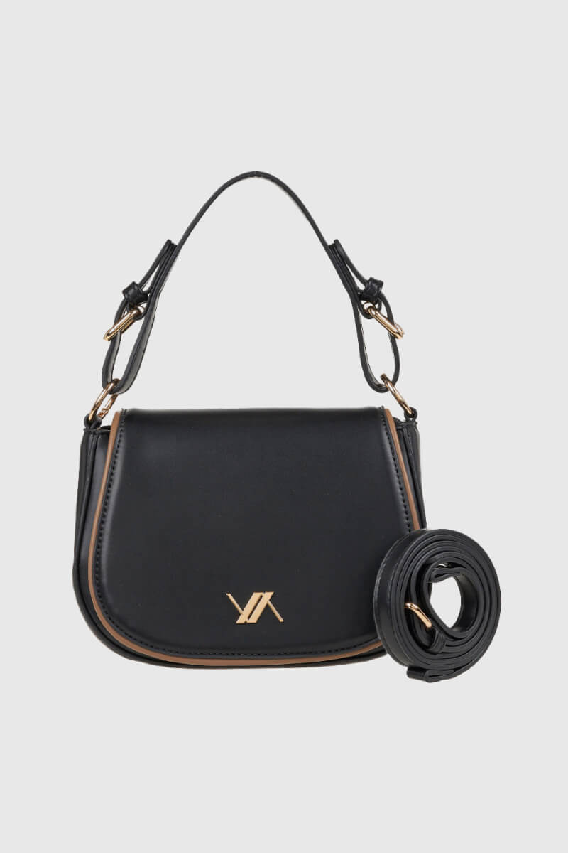 Verde Γυναικεια Τσαντα Χιαστι 16-0008274 Μαυρο