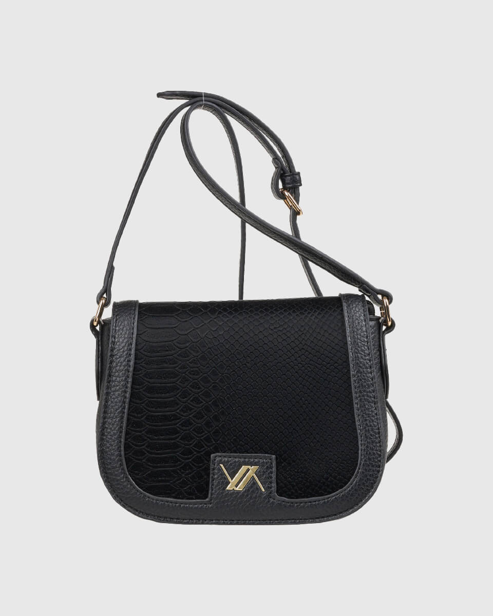 Verde Γυναικεια Τσαντα Χιαστι 16-0008282 Μαυρο