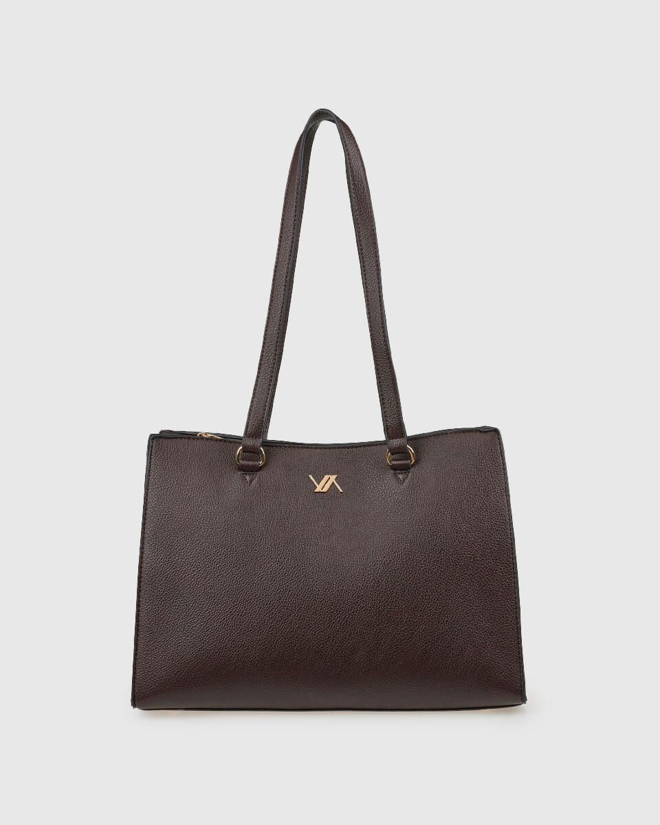 Verde Γυναικεια Τσαντα Ωμου 16-0008286 Καφε