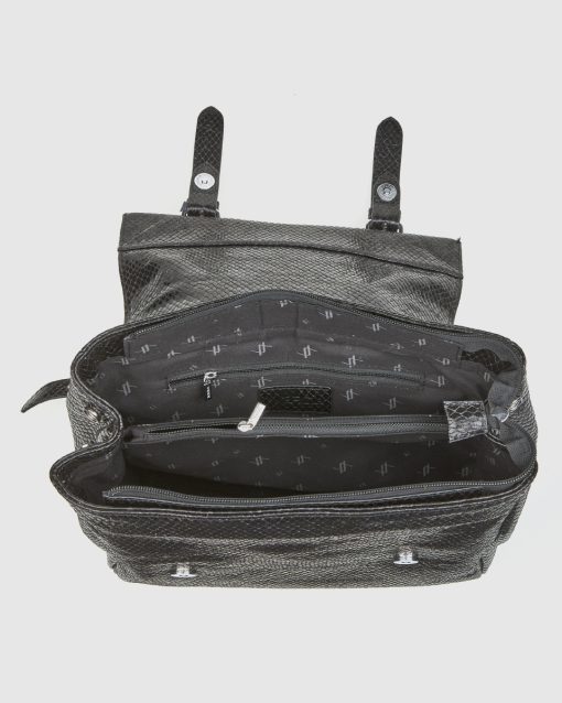 VERDE ΓΥΝΑΙΚΕΙΟ ΣΑΚΙΔΙΟ ΠΛΑΤΗΣ 16-0008134 ΜΑΥΡΟ