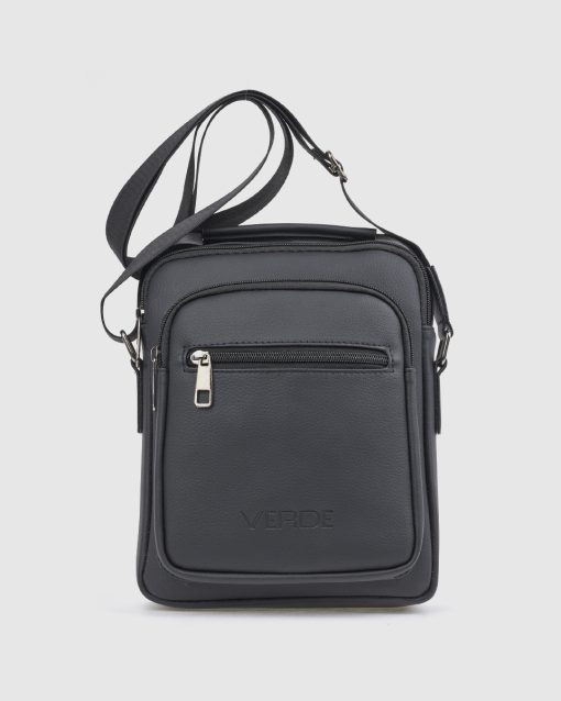 Verde Τσάντα Ανδρική 13-0000163 Μαύρο