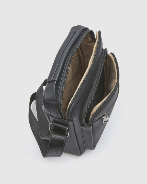 Verde Τσάντα Ανδρική 13-0000163 Μαύρο