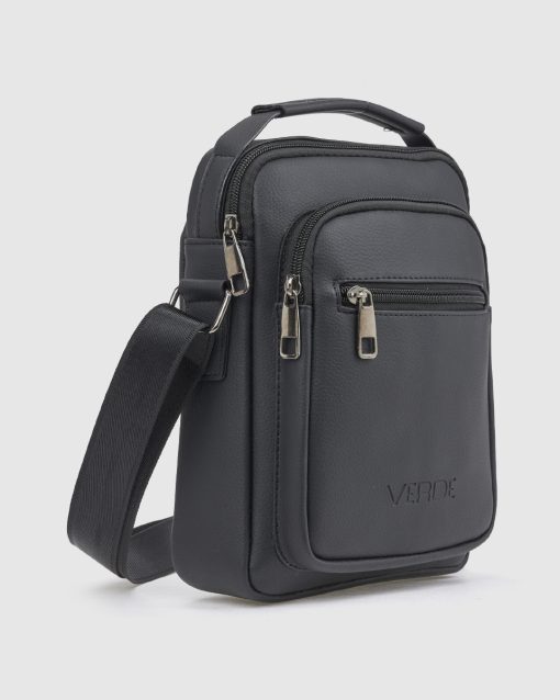 Verde Τσάντα Ανδρική 13-0000163 Μαύρο