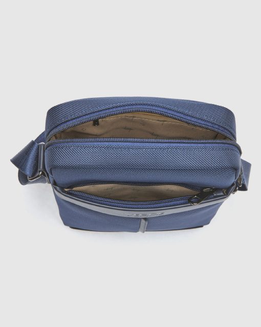 Verde Ανδρική Τσάντα 13-0000174 Μπλέ