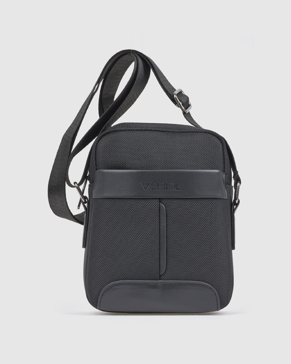 Verde Ανδρική Τσάντα 13-0000175 Μαύρο