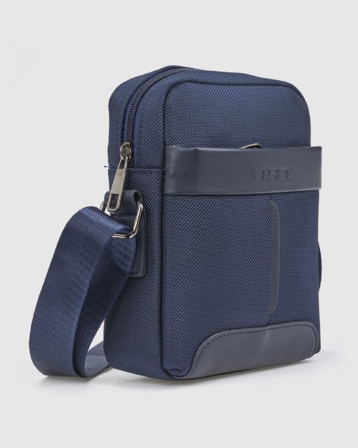 Verde Ανδρική Τσάντα 13-0000175 Μπλέ