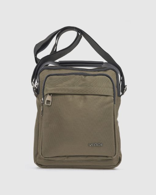 Verde Ανδρική Τσάντα 13-0000179 Χακί