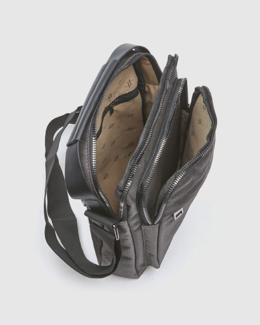 Verde Ανδρική Τσάντα 13-0000179 Γκρι