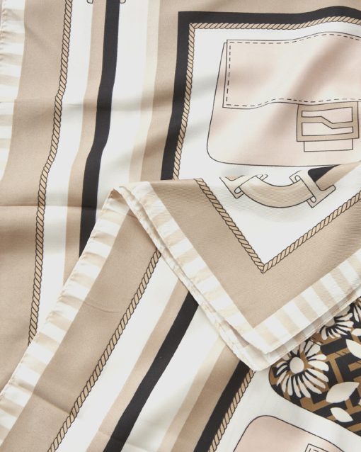 Verde Γυναικεία Εσάρπα 03-0002544 Μπεζ