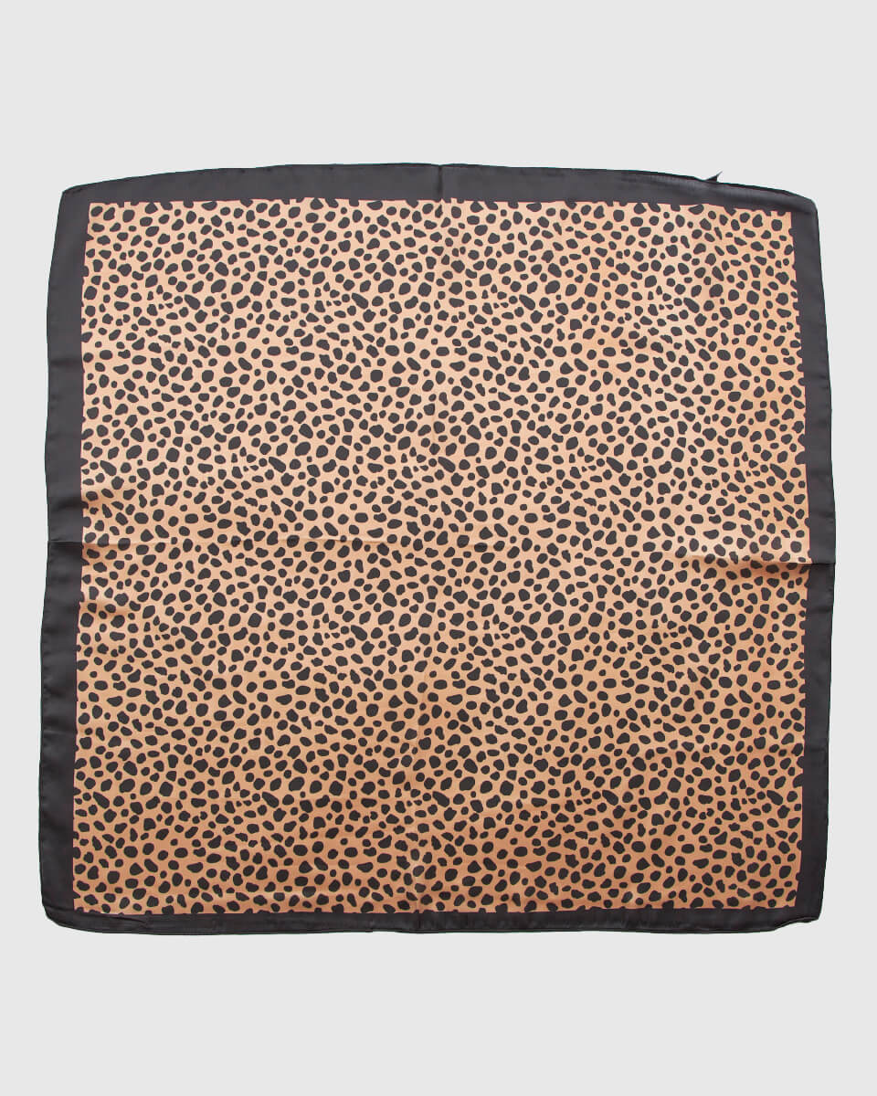 Verde Γυναικεία Εσάρπα 03-0002561 Animal Print Μπεζ