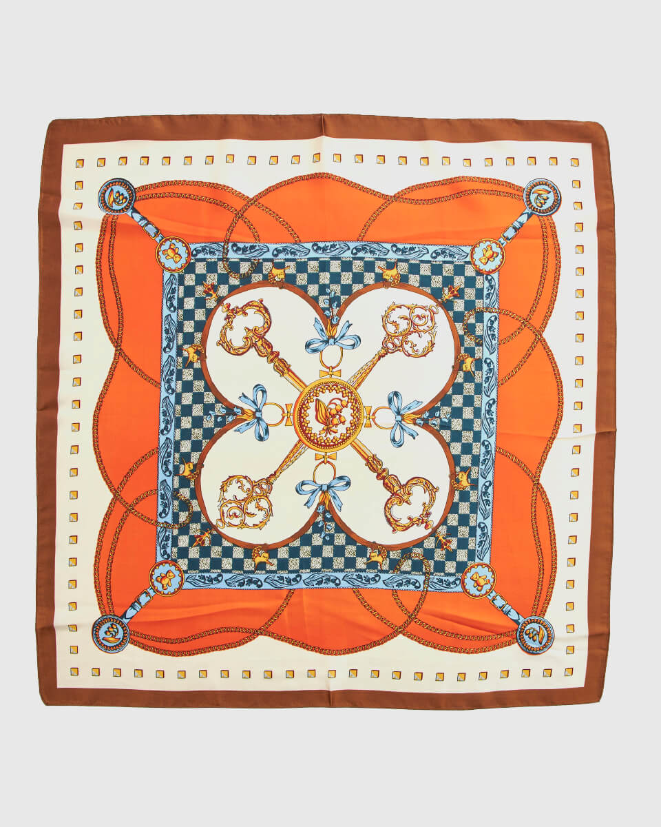 Verde Γυναικεία Εσάρπα 03-0002563 Πορτοκαλί