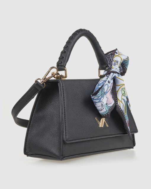 Verde Γυναικεία Τσάντα Χειρός 16-0008332 Μαύρο