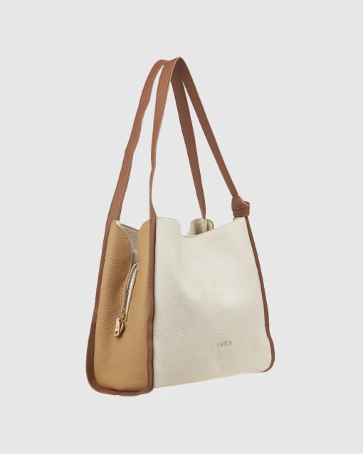 Verde Γυναικεία Τσάντα Ώμου 16-0008343 Μπεζ