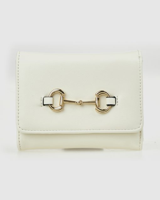 Verde Γυναικείο Πορτοφόλι 18-0001581 Εκρού