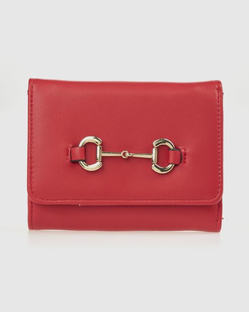 Verde Γυναικείο Πορτοφόλι 18-0001581 Κόκκινο