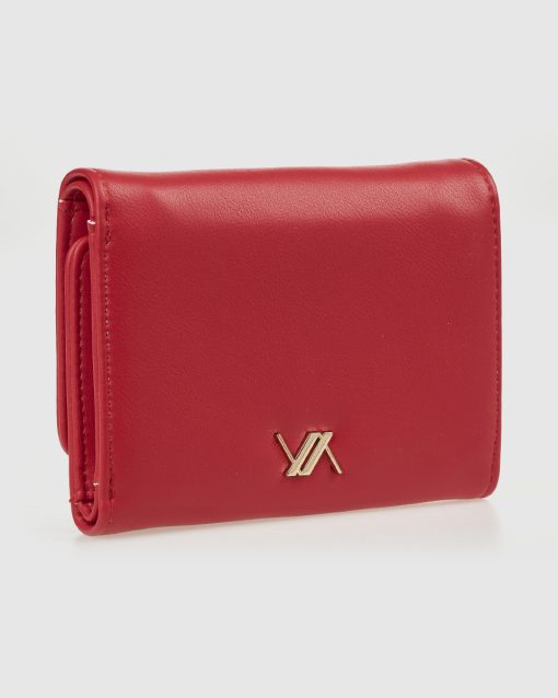 Verde Γυναικείο Πορτοφόλι 18-0001581 Κόκκινο