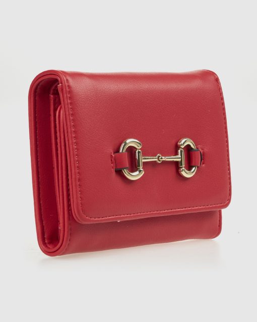 Verde Γυναικείο Πορτοφόλι 18-0001581 Κόκκινο