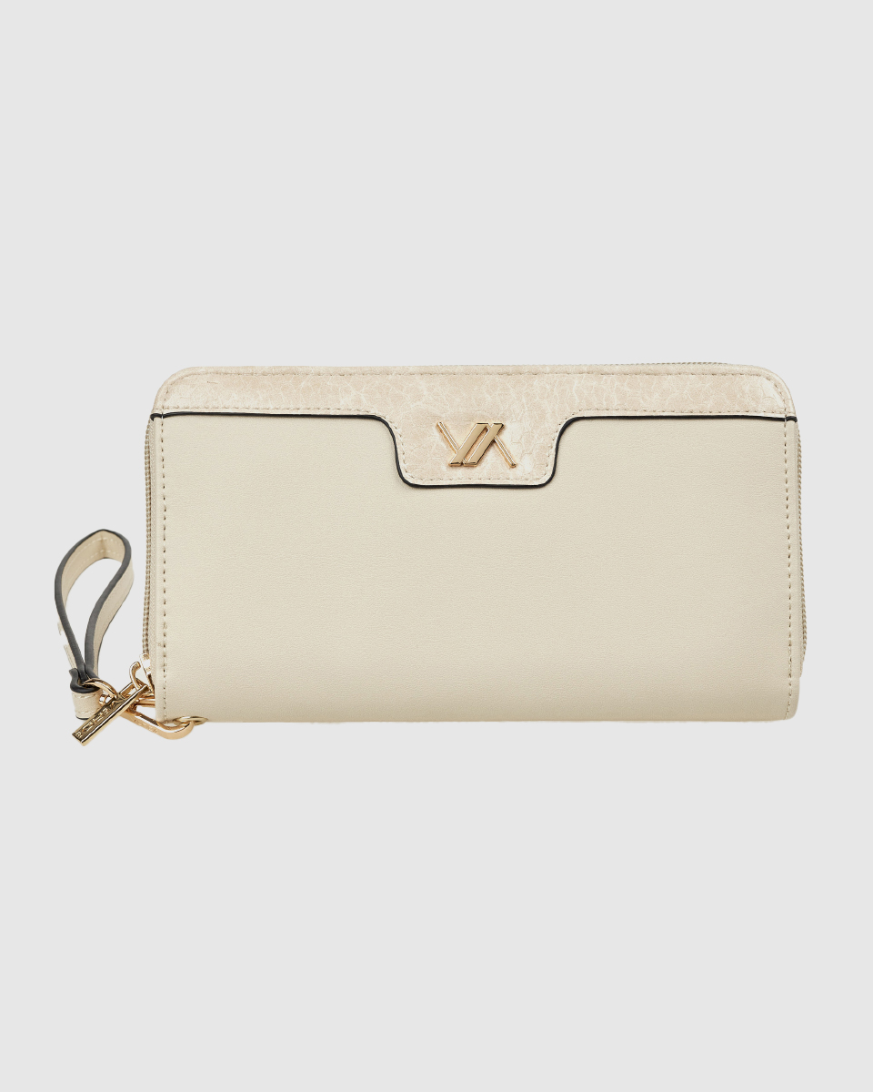 Verde Γυναικείο Πορτοφόλι 18-0001586 Εκρού