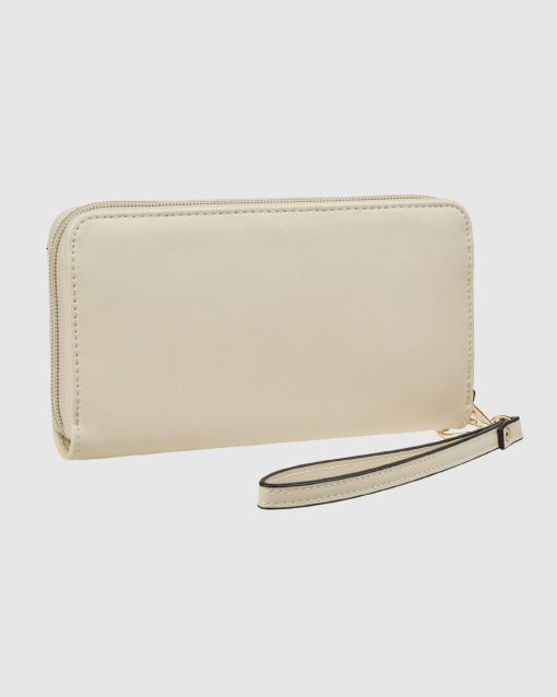 Verde Γυναικείο Πορτοφόλι 18-0001586 Εκρού