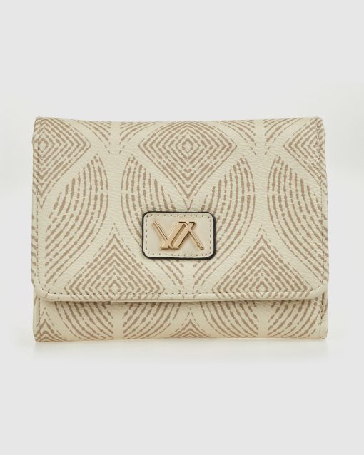 Verde Γυναικείο Πορτοφόλι 18-0001587 Εκρού