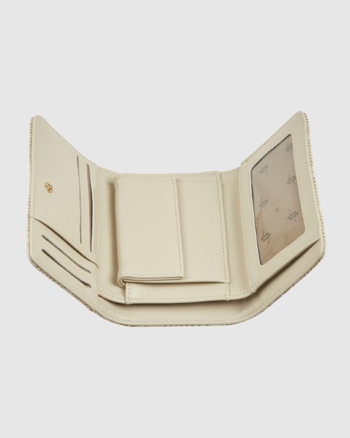 Verde Γυναικείο Πορτοφόλι 18-0001587 Εκρού