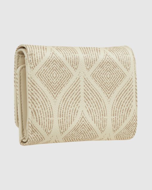 Verde Γυναικείο Πορτοφόλι 18-0001587 Εκρού