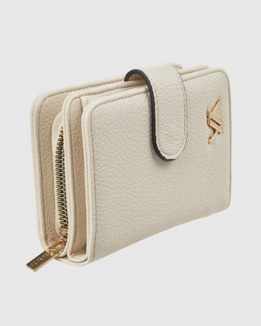 Verde Γυναικείο Πορτοφόλι 18-0001588 Εκρού