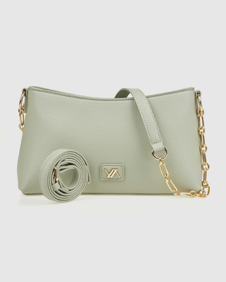 Verde Γυναικεία Τσάντα Ώμου 16-0008418 Μέντα