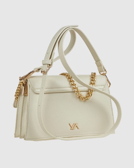 Verde Γυναικεία Τσάντα Ώμου 16-0008419 Εκρού