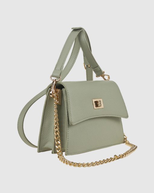 Verde Γυναικεία Τσάντα Ώμου 16-0008419 Μέντα