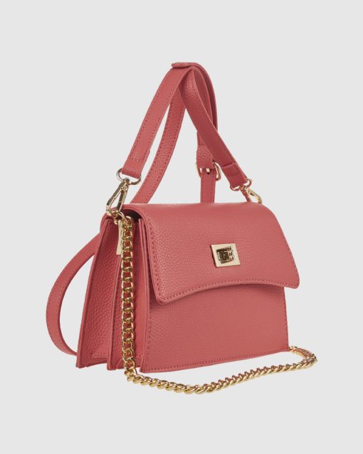 Verde Γυναικεία Τσάντα Ώμου 16-0008419 Κοραλί