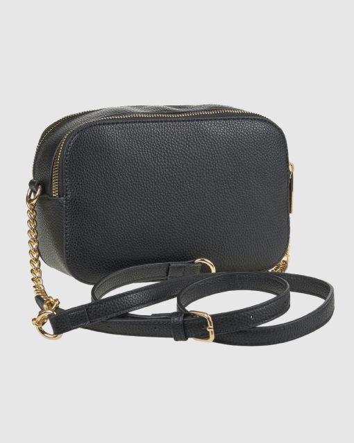 Verde Γυναικεία Τσάντα Χιαστί 16-0008420 Μαύρο