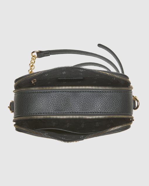 Verde Γυναικεία Τσάντα Χιαστί 16-0008420 Μαύρο