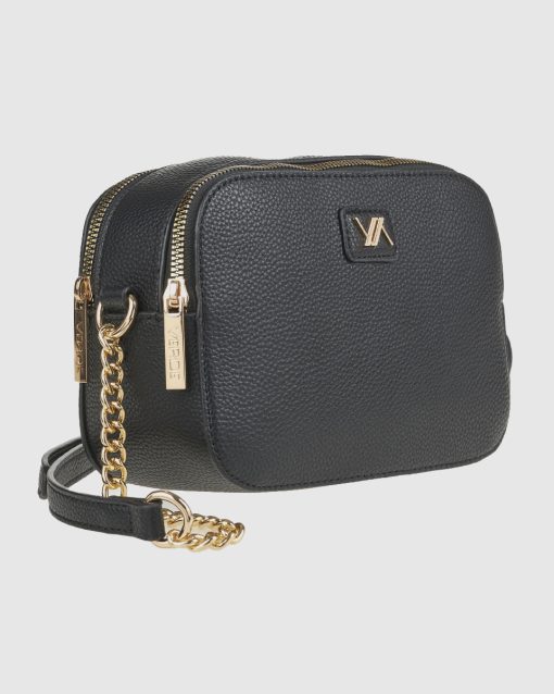 Verde Γυναικεία Τσάντα Χιαστί 16-0008420 Μαύρο