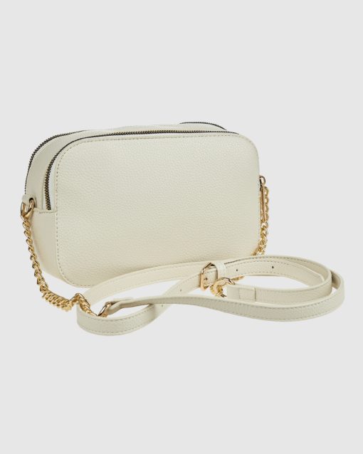 Verde Γυναικεία Τσάντα Χιαστί 16-0008420 Εκρού