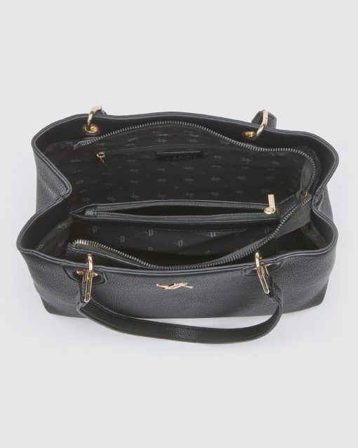 Verde Γυναικεία Τσάντα Ώμου 16-0008427 Μαύρο