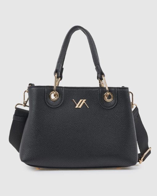 Verde Γυναικεία Τσάντα Χειρός 16-0008428 Μαύρο