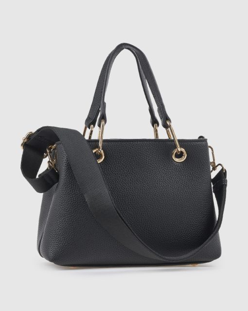 Verde Γυναικεία Τσάντα Χειρός 16-0008428 Μαύρο