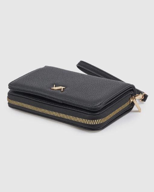 Verde Γυναικείο Πορτοφόλι 18-0001589 Μαύρο